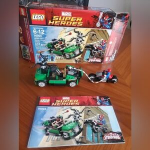 LEGO Super Heroes Spider-Cycle Chase 76004